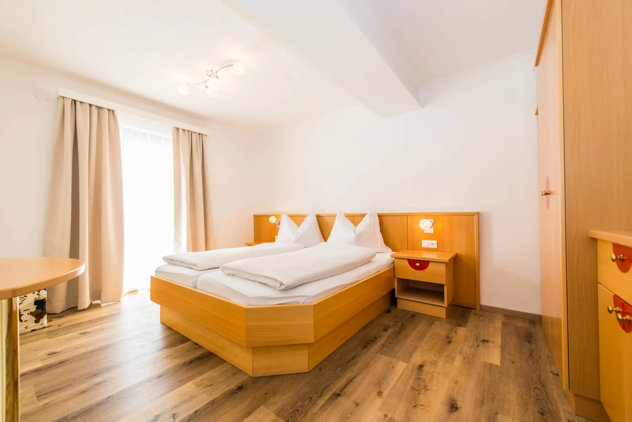 Schlafzimmer groß - Ferienwohnung Stefan, Haus Morgenrot